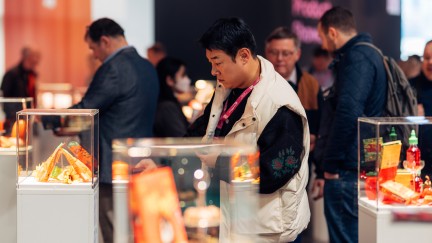 Stand: Drei Meister at ISM Cologne