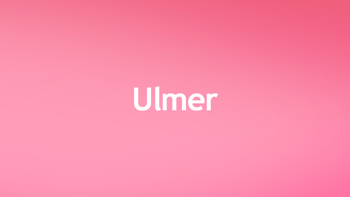 Ulmer