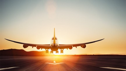Arrival by airplane at Koelnmesse